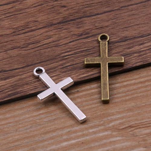 Zinc Alloy Cross Pendants, plated, DIY Approx 2mm, Approx 