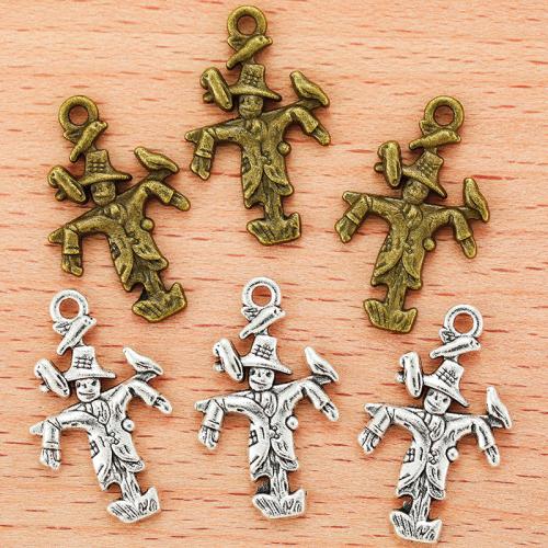 Zinc Alloy Jewelry Pendants, Strawman, plated, DIY 