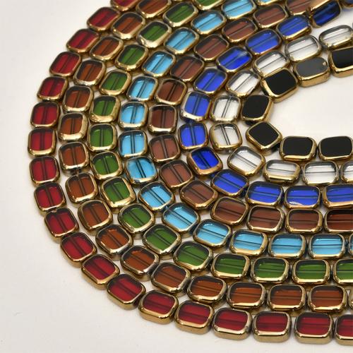 Plaqué Perles de verre, Placage, DIY, plus de couleurs à choisir Environ Vendu par brin