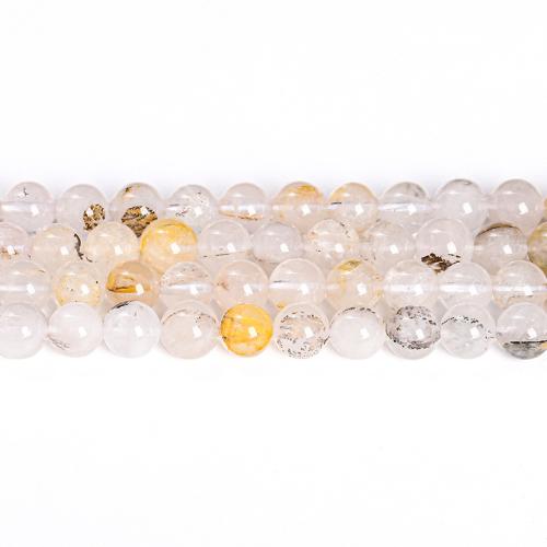 Quartz Beads, Round, polished, DIY 