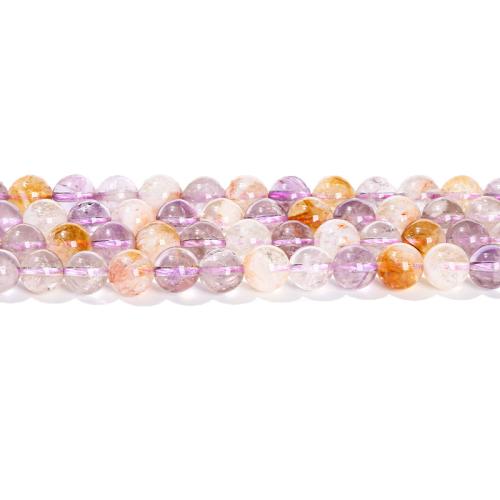 Mix Color Quartz Beads, Round, polished, DIY 