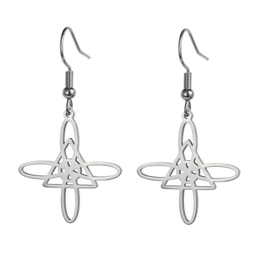 Stainless Steel Drop Earring, 304 Stainless Steel, fashion jewelry & for woman 