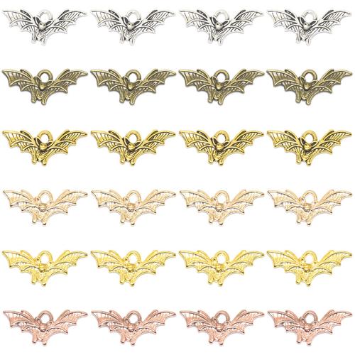 Zinc Alloy Animal Pendants, Bat, plated, DIY 