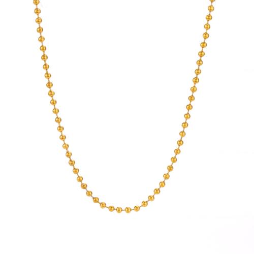 Stainless Steel Chain Necklace, 304 Stainless Steel, with 5cm extender chain, fashion jewelry & for woman, golden Approx 40 cm 