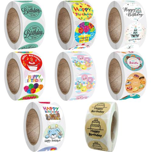 Fashion Sticker Paper, Adhesive Sticker, with Copper Printing Paper, printing, mixed pattern & DIY 25mm 