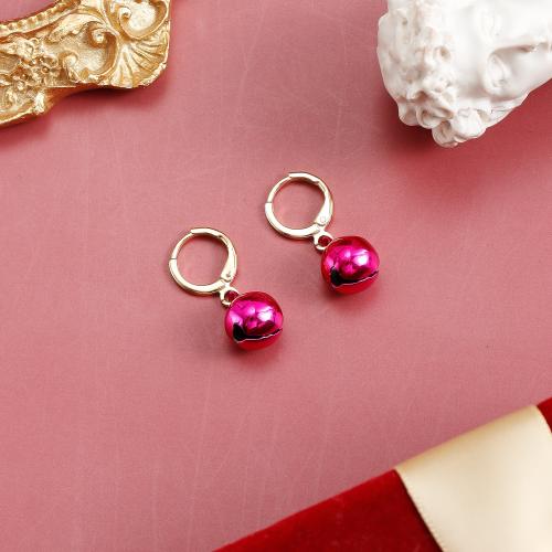 Zinc Alloy Drop Earring, plated, Christmas Design & fashion jewelry & for woman 