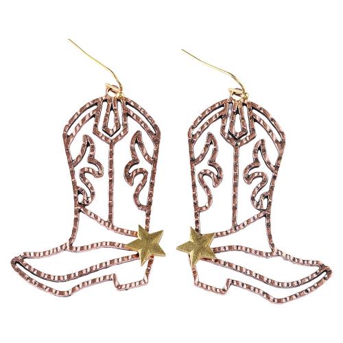 Zinc Alloy Drop Earring, plated, Unisex & hollow 