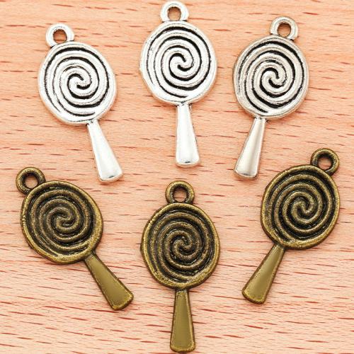 Zinc Alloy Jewelry Pendants, Lollipop, plated, DIY 