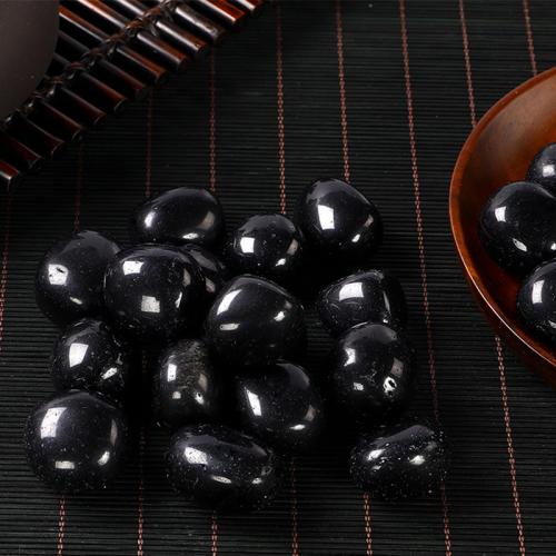 Obsidian Decoration, polished, DIY, decoration length 20-40mm 