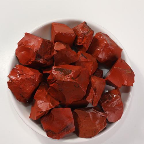 Jasper Stone Rough Stone, irregular red 