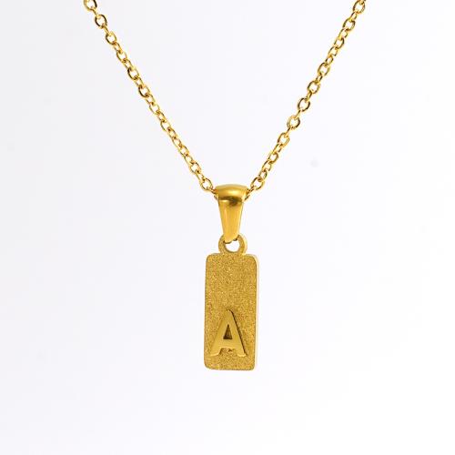 Stainless Steel Jewelry Necklace, 304 Stainless Steel, 18K gold plated, fashion jewelry & Unisex golden Approx 45 cm 