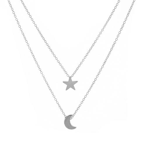 Zinc Alloy Necklace, fashion jewelry & for woman [