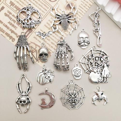 Fashion Halloween Pendant, Zinc Alloy, DIY & Halloween Jewelry Gift 