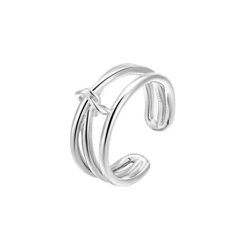 Sterling Silver Finger Ring, 925 Sterling Silver, fashion jewelry & for woman, Inner Approx 17mm 