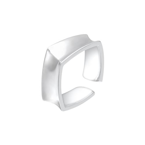 Sterling Silver Finger Ring, 925 Sterling Silver, fashion jewelry & for woman, Inner Approx 17mm 