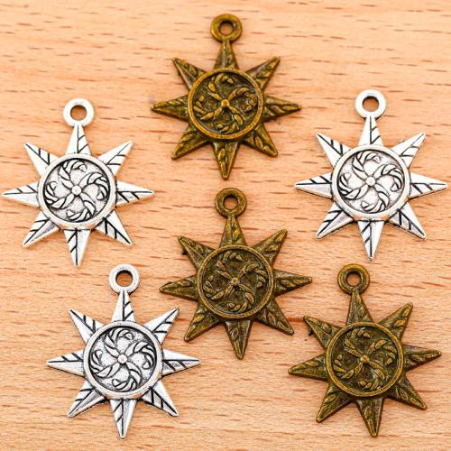 Zinc Alloy Jewelry Pendants, Sun, plated, DIY 