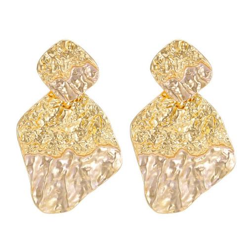 Zinc Alloy Drop Earring, fashion jewelry & for woman 