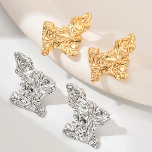 Zinc Alloy Stud Earring, fashion jewelry & for woman [