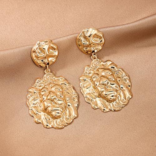 Zinc Alloy Drop Earring, fashion jewelry & for woman 