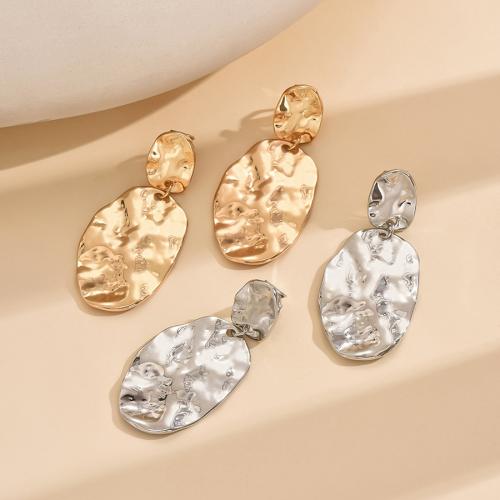 Zinc Alloy Drop Earring, fashion jewelry & for woman 