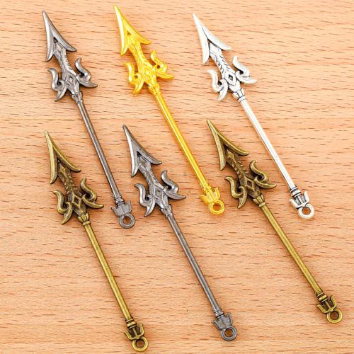 Zinc Alloy Jewelry Pendants, Sword, plated, DIY 