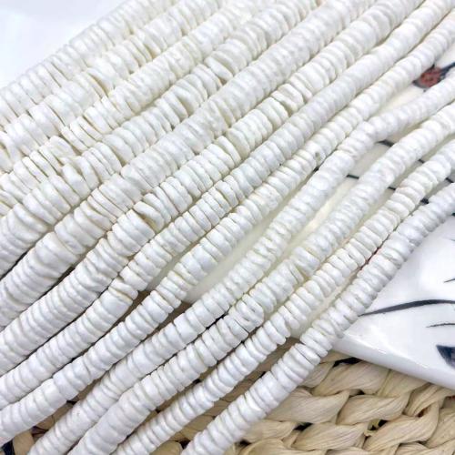 Natural Freshwater Shell Beads, DIY, white, 8mm, Approx [