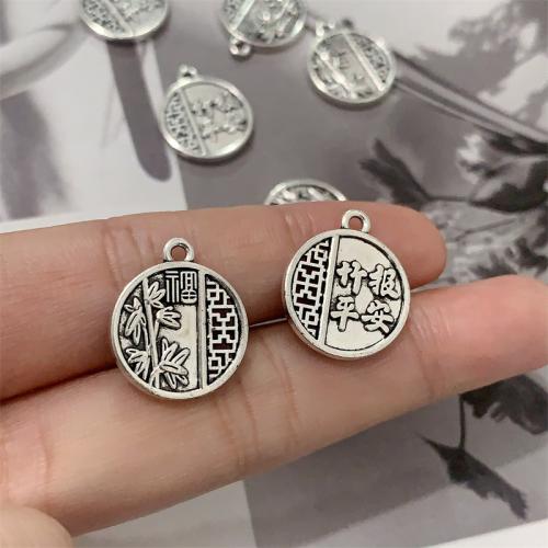 Zinc Alloy Jewelry Pendants, antique silver color plated, DIY 