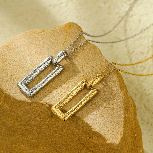 Stainless Steel Jewelry Necklace, 304 Stainless Steel, with 7cm extender chain, fashion jewelry & for woman 11mm Approx 41 cm [