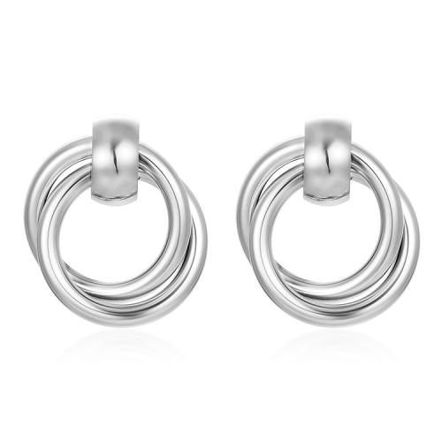 Stainless Steel Stud Earring, 304 Stainless Steel, Vacuum Ion Plating, fashion jewelry & for woman 