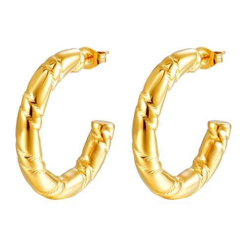 Stainless Steel Stud Earring, 304 Stainless Steel, Vacuum Ion Plating, fashion jewelry & for woman 