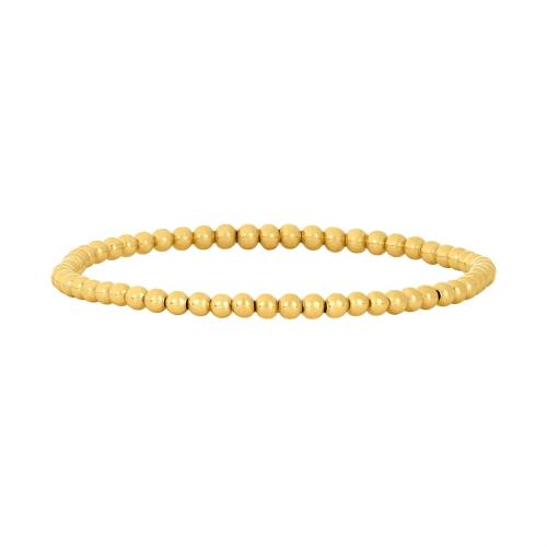 Brass Bracelets & for woman, golden Approx 17.5 cm 