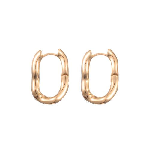 Brass Hoop Earring, 18K gold plated, fashion jewelry & for woman, golden 