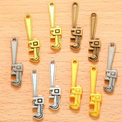 Zinc Alloy Tool Pendants, plated, DIY 