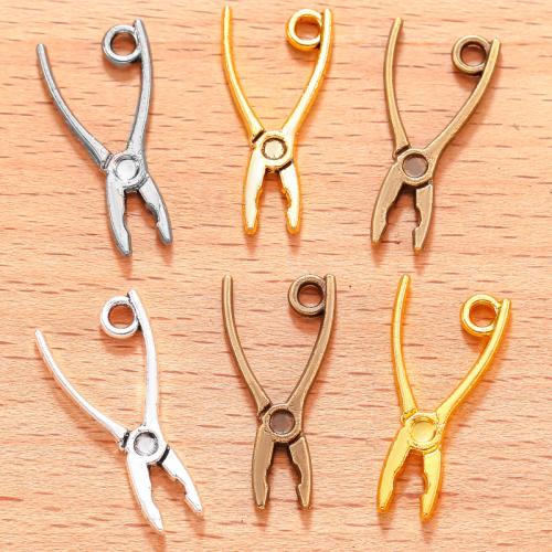 Zinc Alloy Tool Pendants, Plier, plated, DIY 