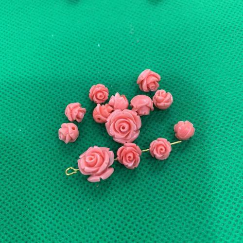 Natural Freshwater Shell Beads, Queen Conch Shell, Flower, DIY cherry quartz [