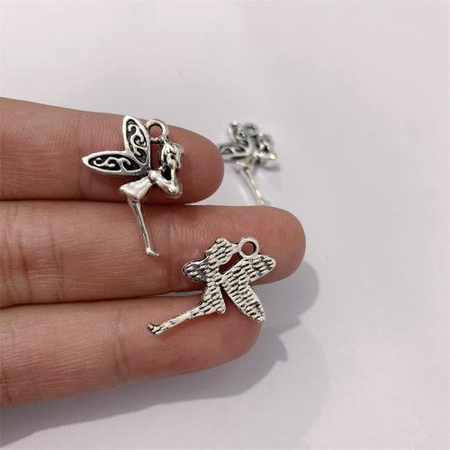 Zinc Alloy Jewelry Pendants, Spirit, antique silver color plated, DIY 