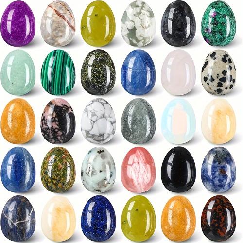 Gemstone Decoration, Oval, DIY 