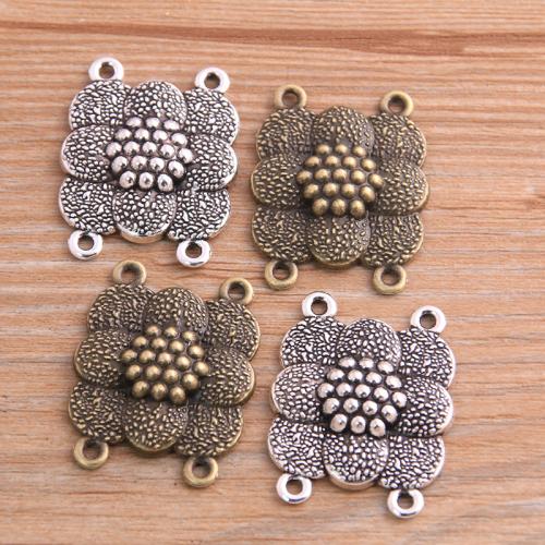 Zinc Alloy Charm Connector, plated, DIY & 2/2 loop Approx 