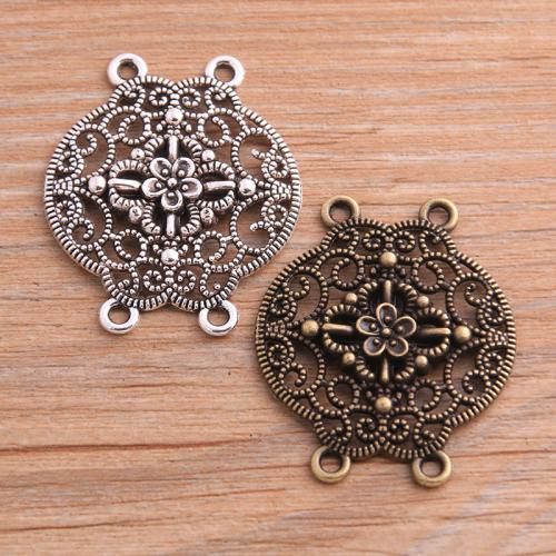 Zinc Alloy Charm Connector, plated, DIY & 2/2 loop Approx 