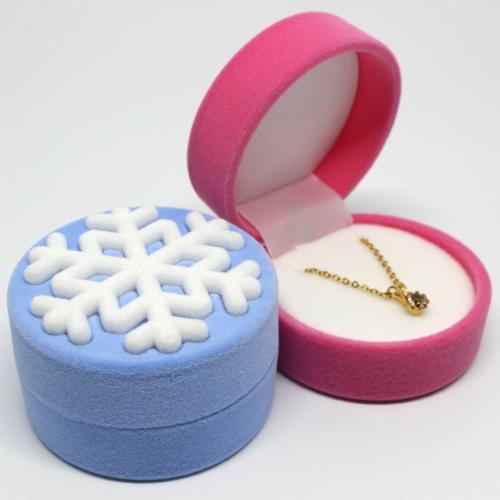 Jewelry Gift Box, Velveteen, portable & dustproof 