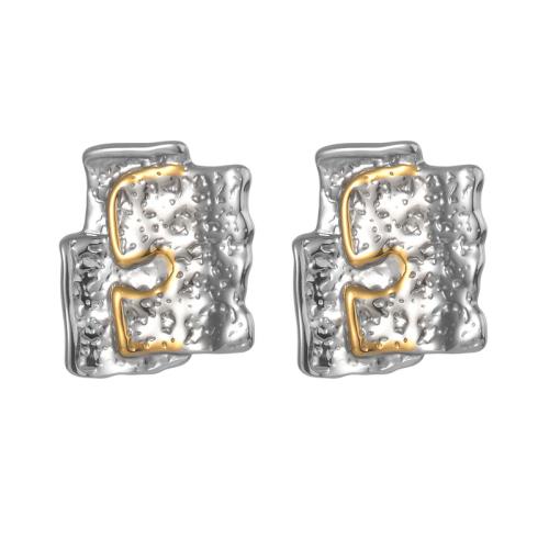 Stainless Steel Stud Earring, 304 Stainless Steel, polished, fashion jewelry & for woman 