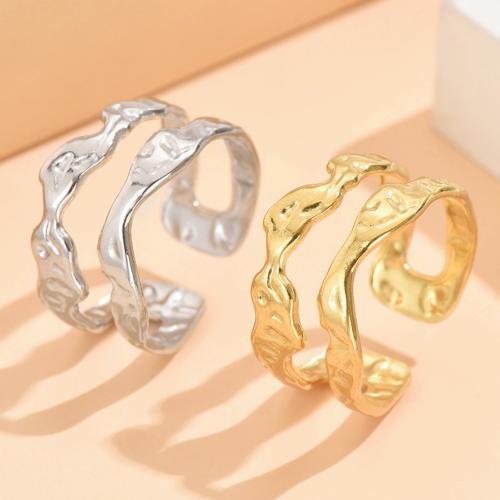 Edelstahl Fingerring, 304 Edelstahl, Modeschmuck & für Frau, keine, Größe:7, verkauft von PC