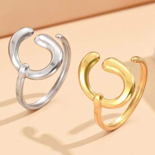 Edelstahl Fingerring, 304 Edelstahl, Modeschmuck & für Frau, keine, Größe:7, verkauft von PC