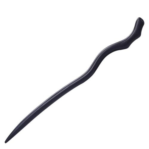 Hair Stick, Black Sandalwood & for woman, black Approx 18 cm 