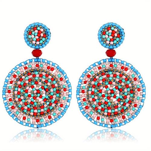 Glass Seed Beads Earring, Seedbead, fashion jewelry & for woman 