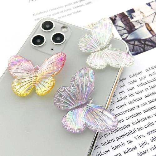 Mobile Phone DIY Decoration, Resin, Butterfly 