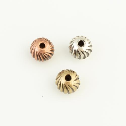 Brass Jewelry Beads, Round, plated, DIY [