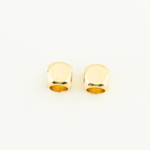 Brass Jewelry Beads, gold color plated, DIY 