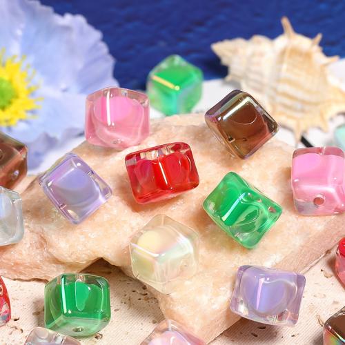 Bead in Bead Acrylic Beads, DIY, mixed colors, 14mm 