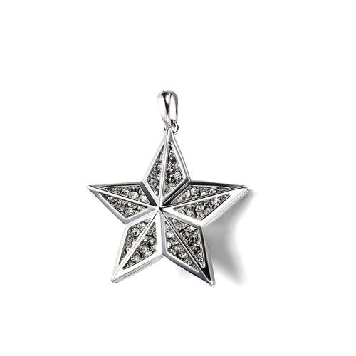 Zinc Alloy Star Pendant, DIY [